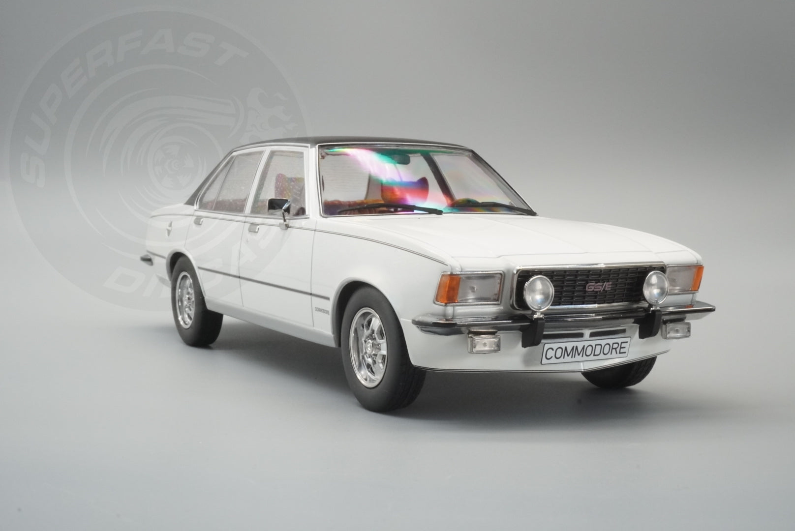 MCG 1:18 Scale Diecast - 1972 Opel Commodore GSE, White - MCG18564
