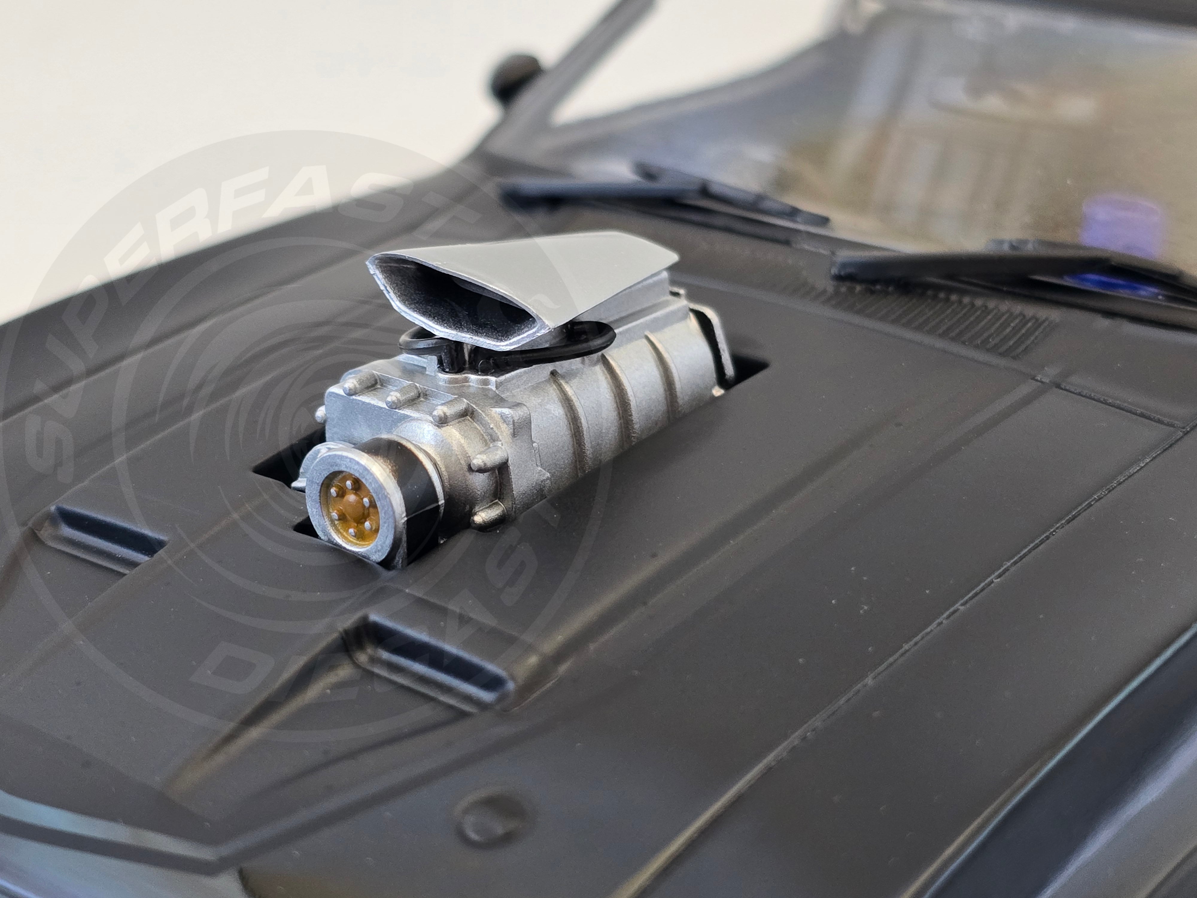 Greenlight Hollywood 1:18 Diecast - 1973 Ford Falcon XB, Mad Max, Last of the V8 Interceptors - Black - 12996