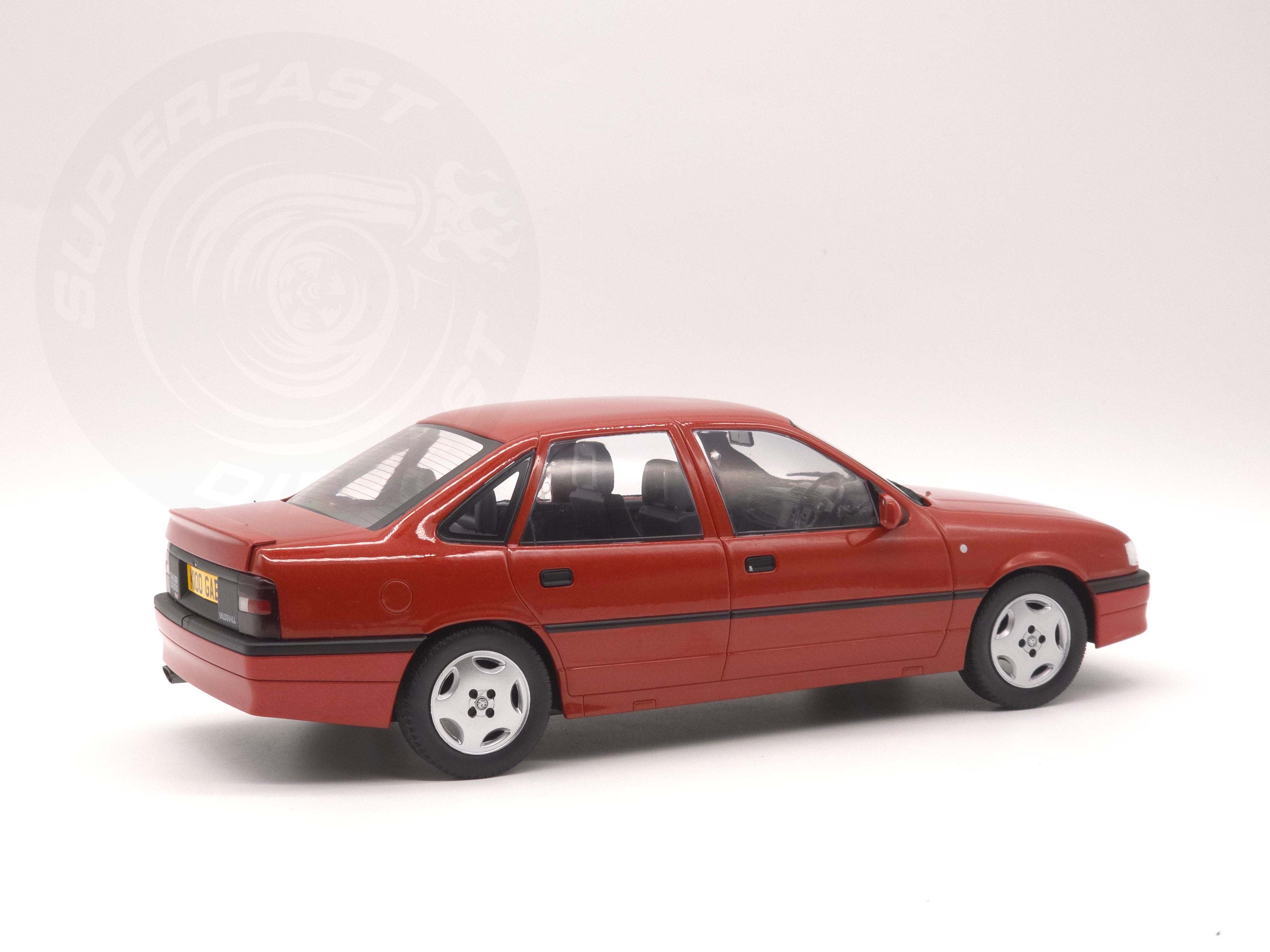 MCG 1:18 Scale Diecast - Vauxhall Cavalier GSi 2000 16v RHD, Red (UK Exclusive 300pcs) - 18848