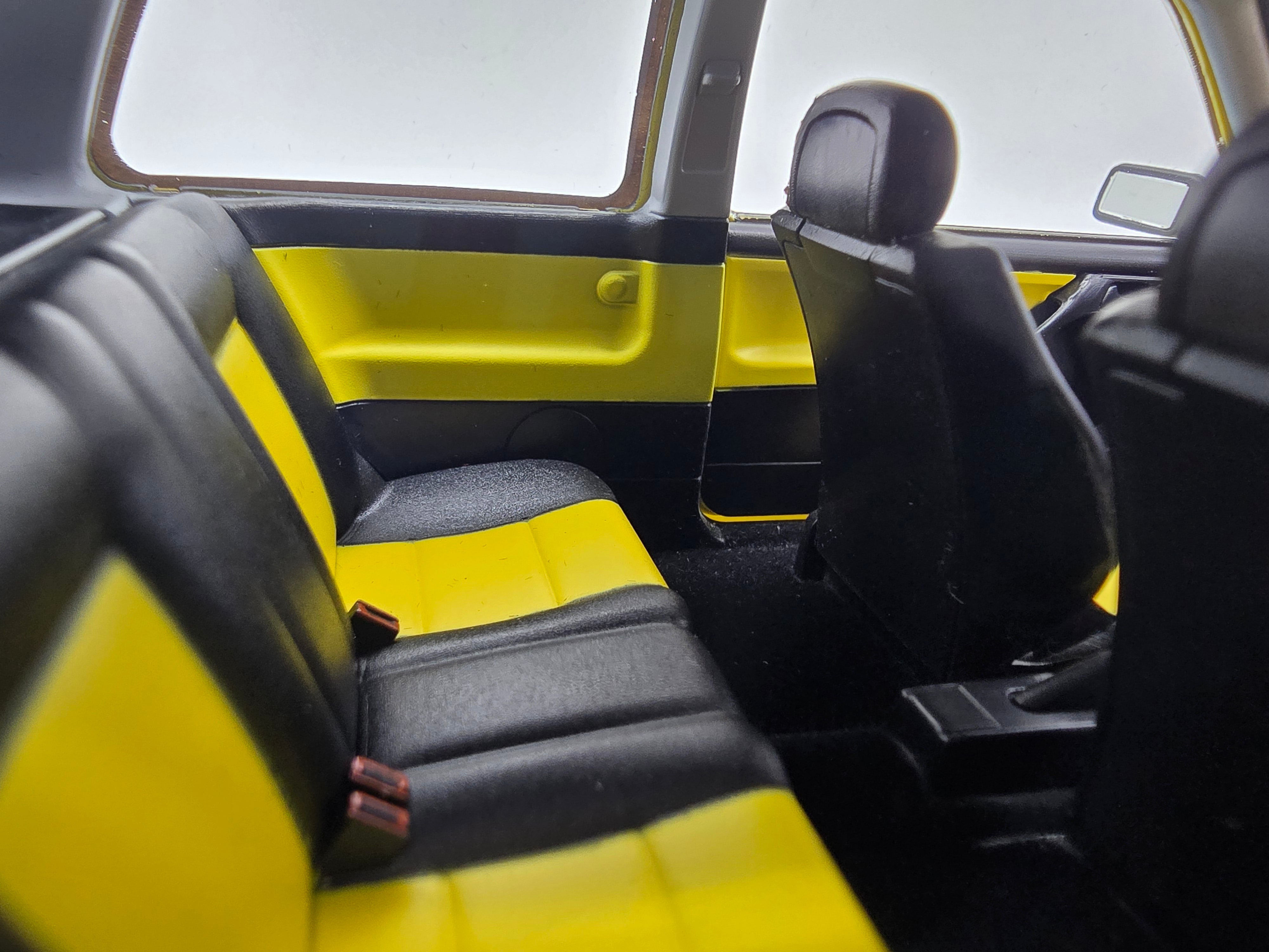 Norev 1:18 Scale Diecast - 1994 VW Volkswagen Golf Mk3 Colour Concept Yellow - 188507