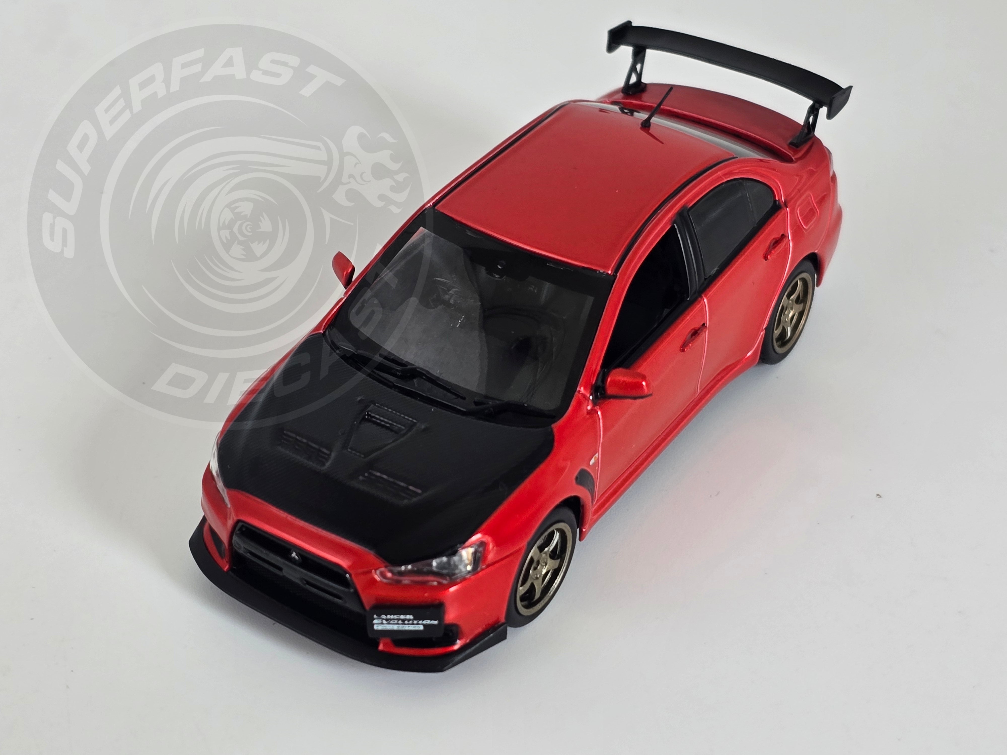 Vitesse 1:43 Scale Mitsubishi Lancer Evolution X - Red Metallic - 29351