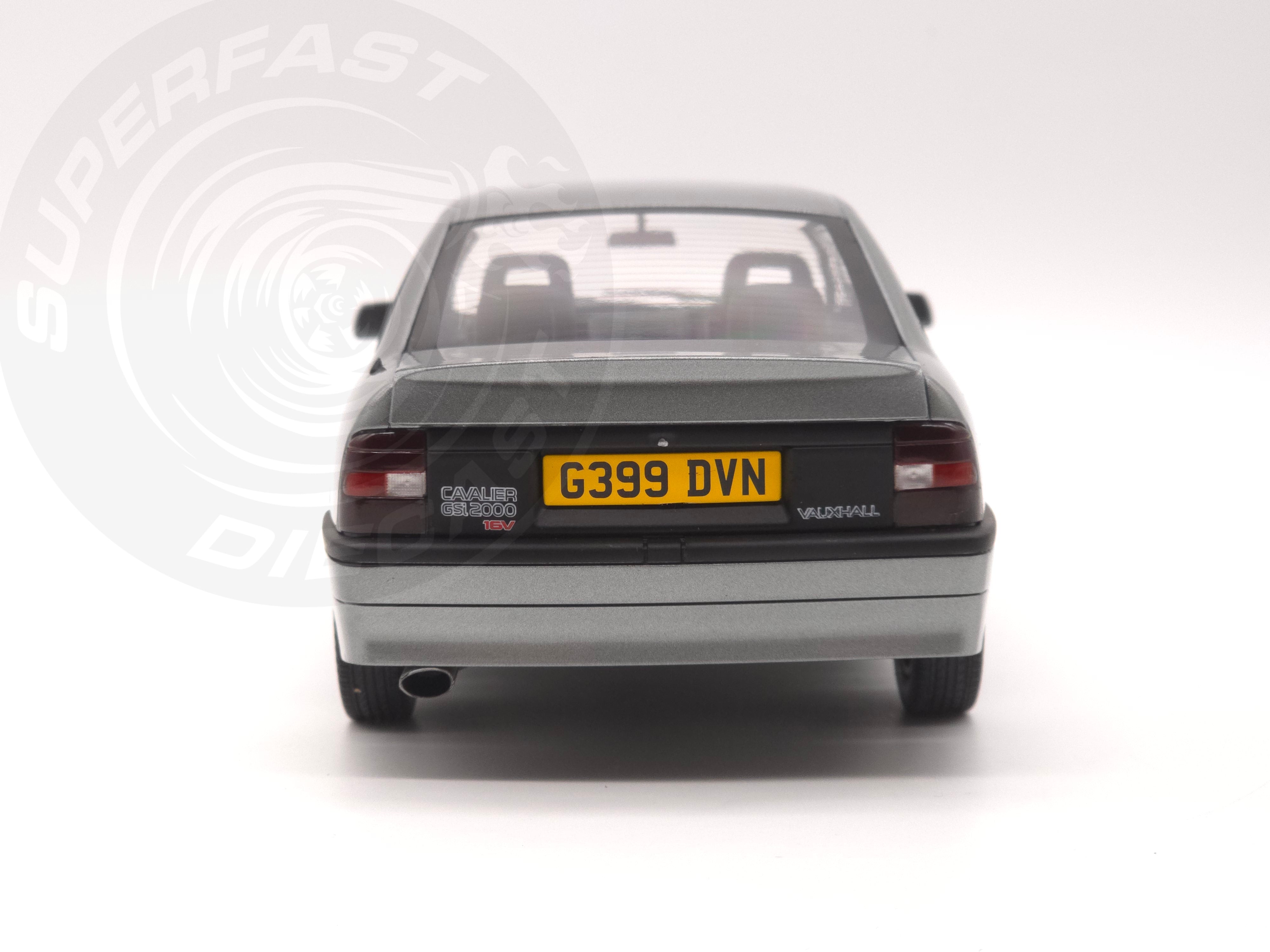 MCG 1:18 Scale Diecast - Vauxhall Cavalier GSi 2000 16v RHD, Grey (UK Exclusive 300pcs) - 18849