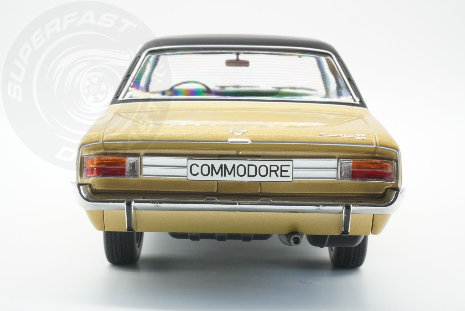 MCG 1:18 Scale Diecast - 1972 Opel Commodore, Beige - MCG18559