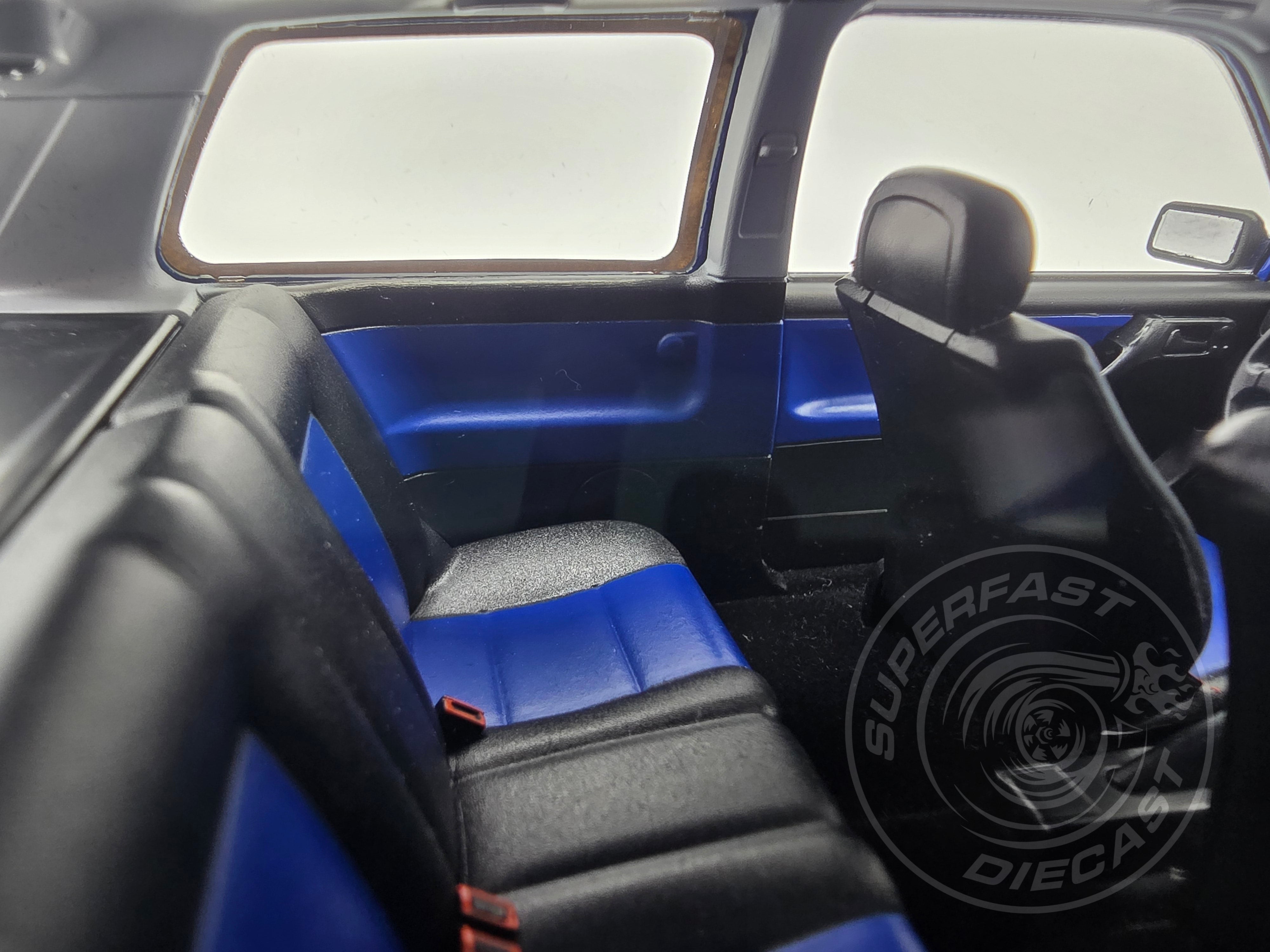 Norev 1:18 Scale Diecast - 1994 VW Volkswagen Golf Mk3 Colour Concept, Jazz Blue - 188506