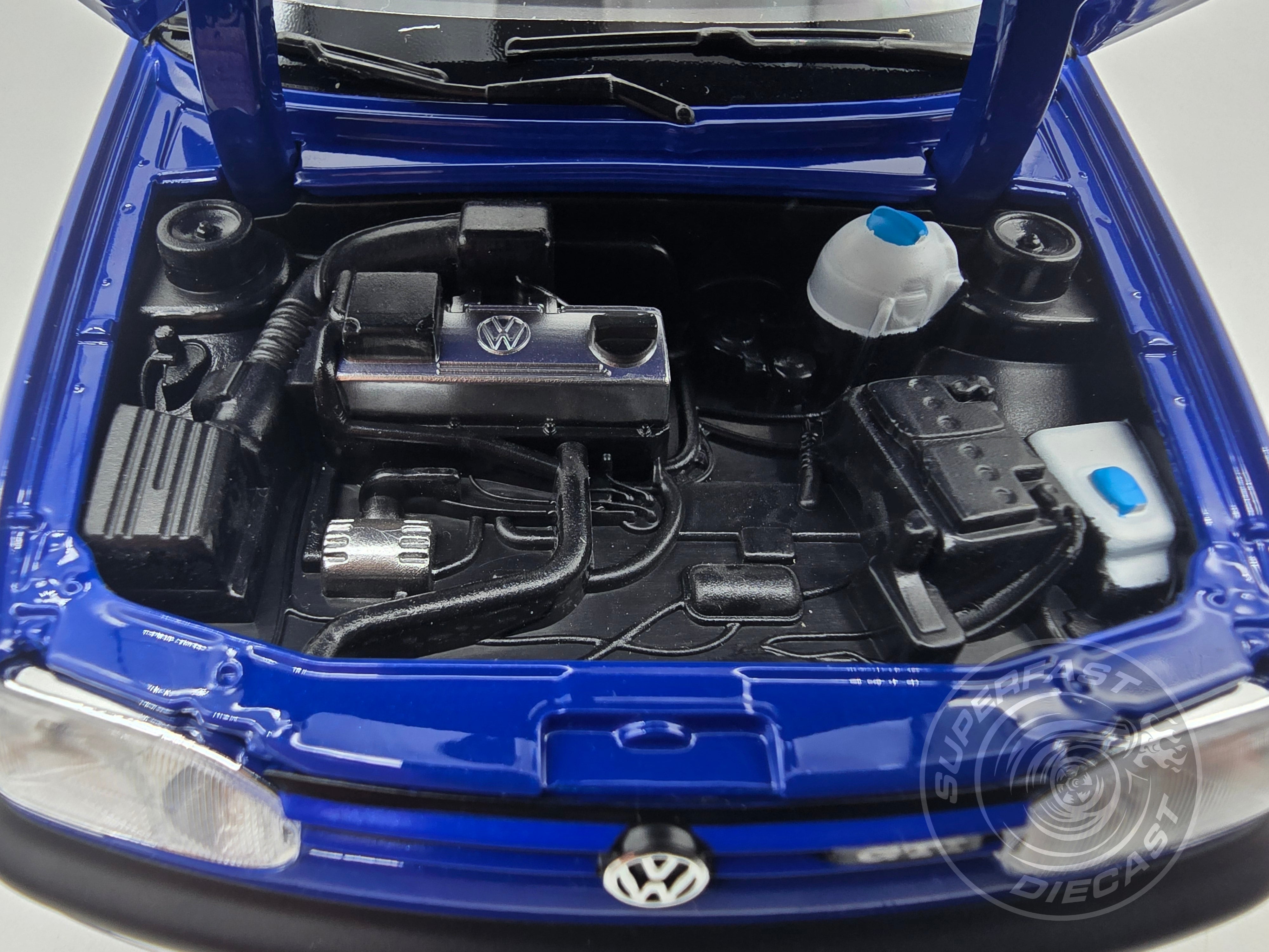 Norev 1:18 Scale Diecast - 1994 VW Volkswagen Golf Mk3 Colour Concept, Jazz Blue - 188506