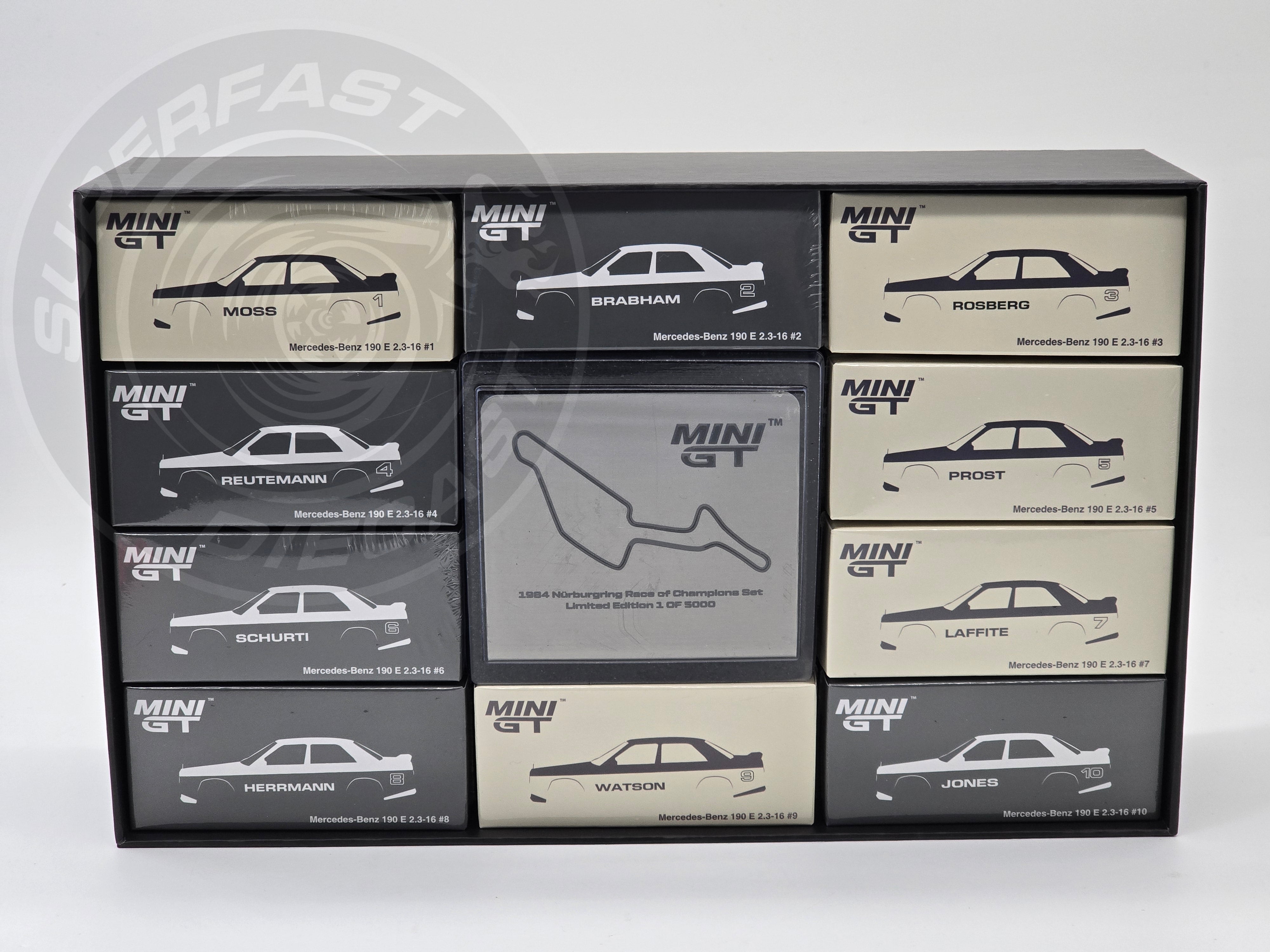 Mini GT 1:64 1984 NURBURGRING RACE OF CHAMPIONS 20 CAR SET - MGTS0016