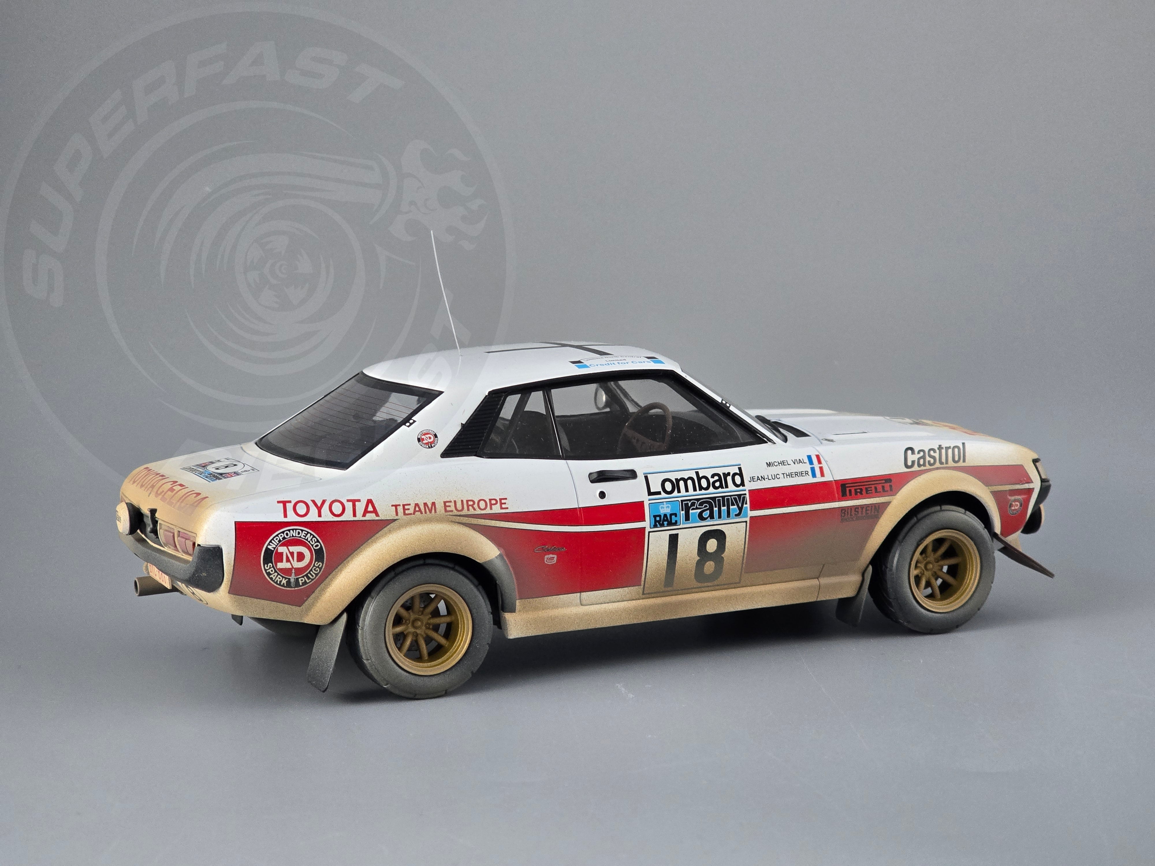 IXO 1:18 1982 Toyota Celica 2000 GT (RA21) #18 Lombard RAC Rally 1977, Therier/Vial - 18RMC189C.22