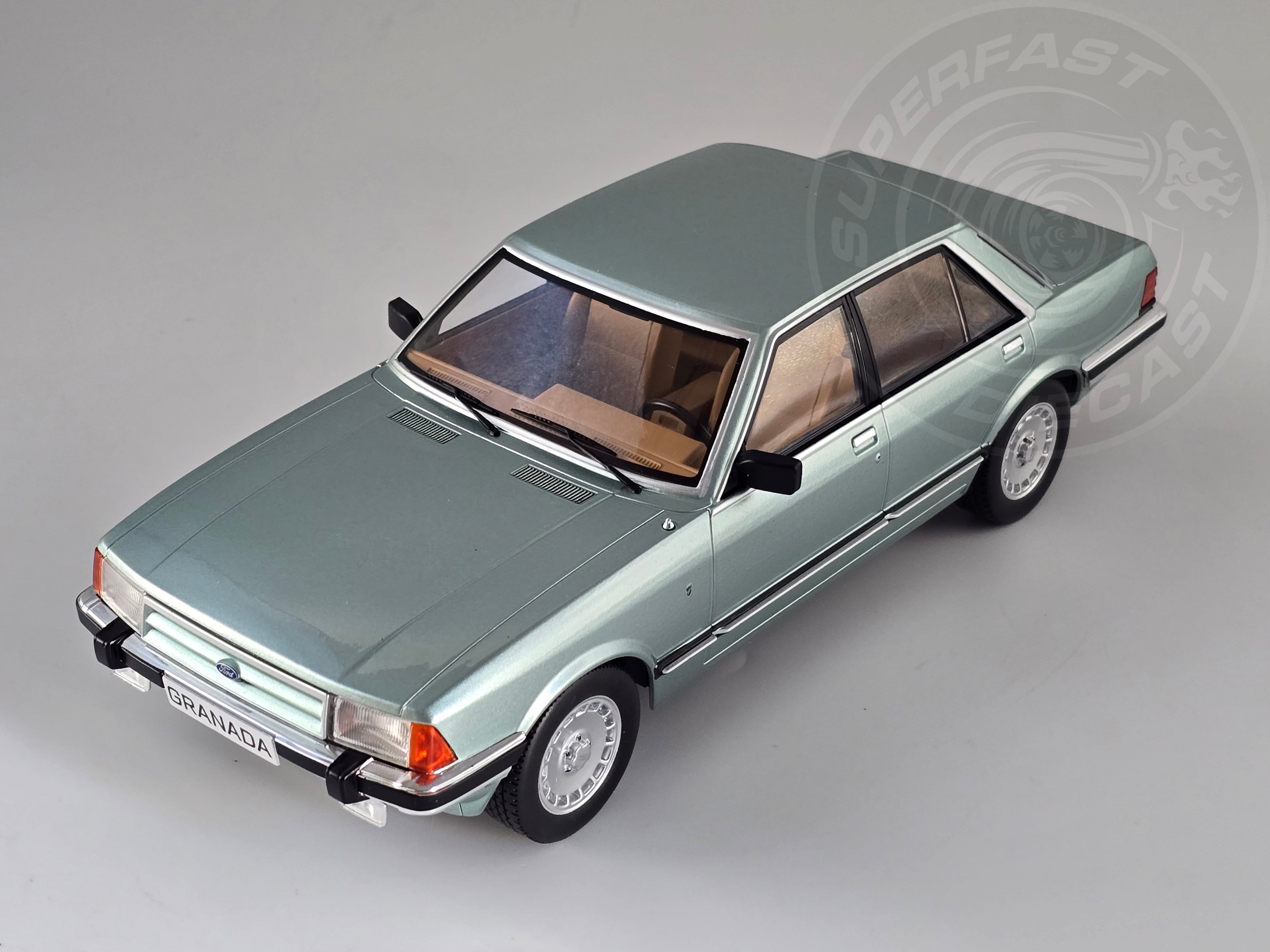 MCG 1:18 Scale Diecast MCG 1:18 Scale Diecast Ford Granada MK II 2.8 Ghia, Green - MCG18535