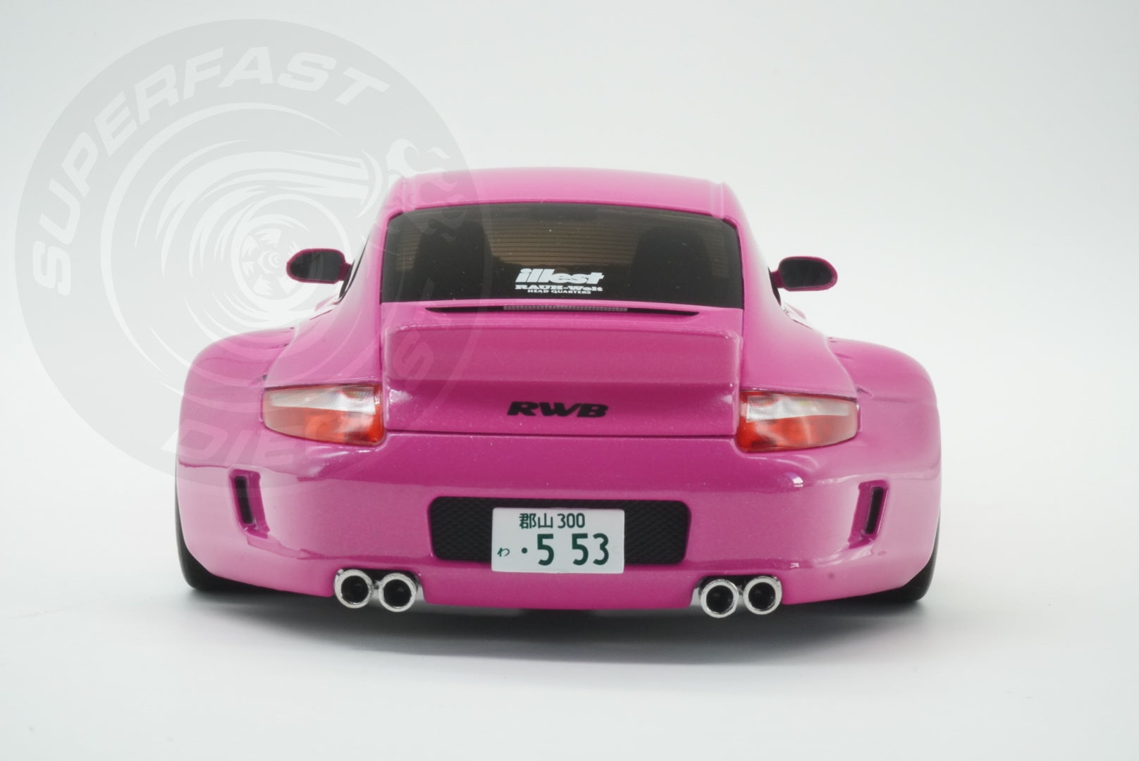 IXO 1:18 Diecast - Porsche RWB 997, Pink - 18CMC167