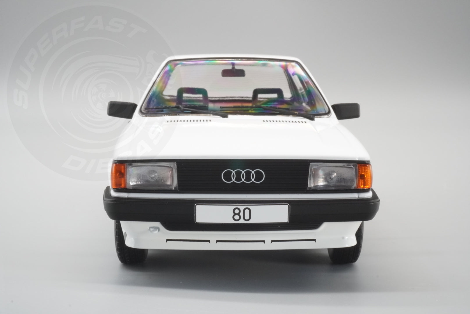 MCG 1:18 Scale Diecast Model Car -  1978 Audi 80 GTE (B2), White - MCG18527