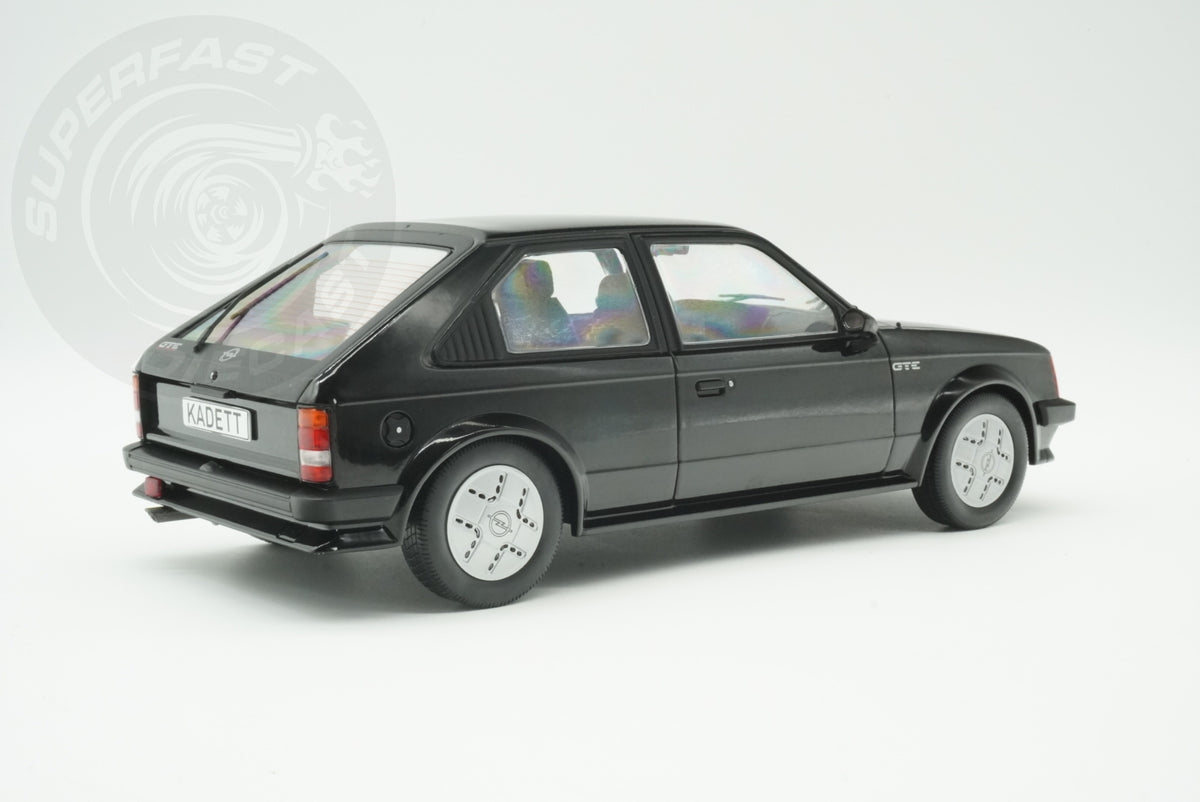 MCG 1:18 Scale Diecast Model Car - Opel Kadett D GTE (Vauxhall Astra mk1) Black