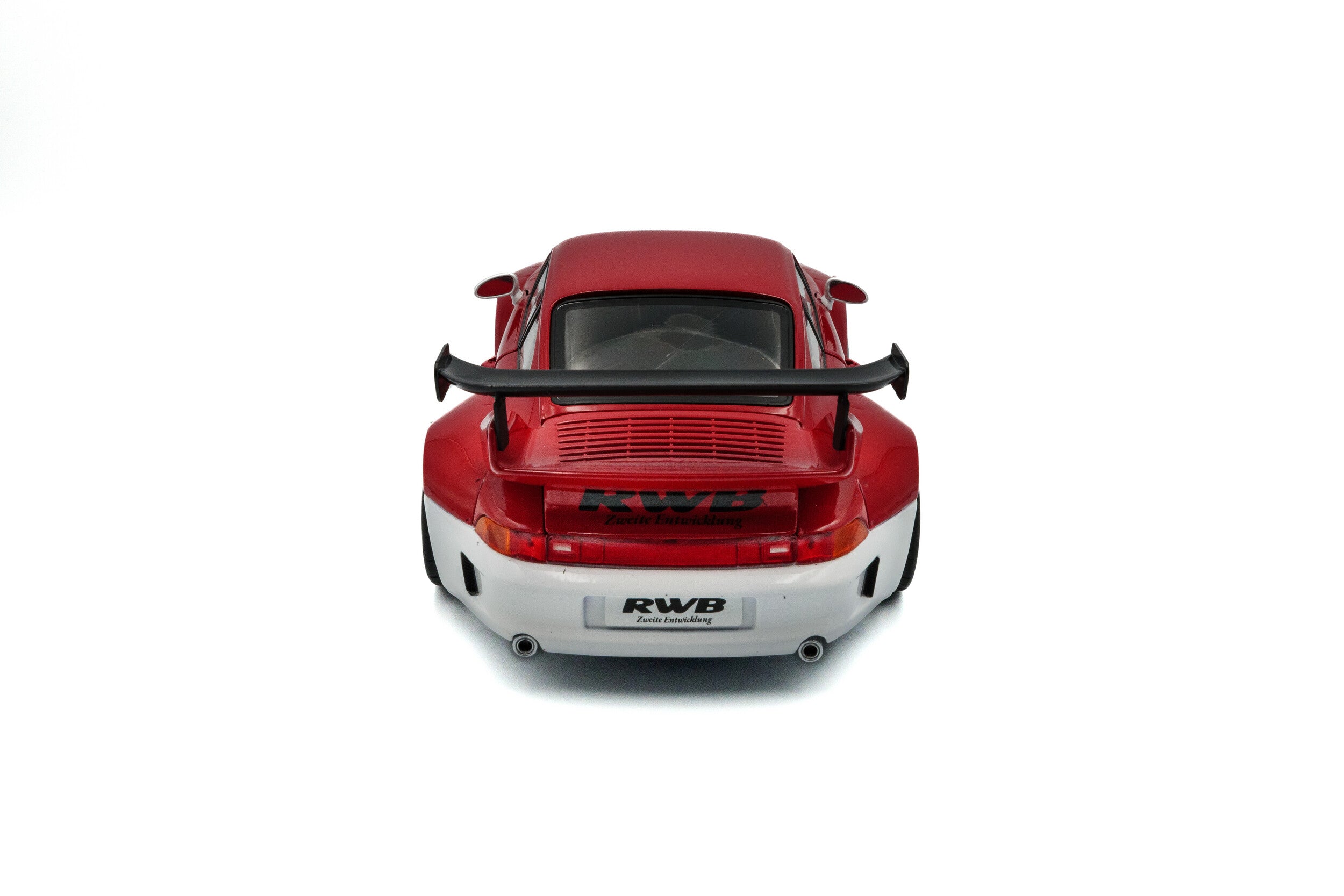 Solido 1:18 Diecast - Porsche 911 RWB Porco Rosso, Red/White - S180850
