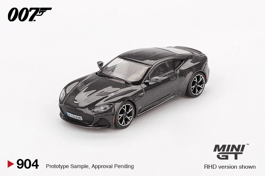 Mini GT 1:64 Aston Martin DBS James Bond 007 No Time to Die English RHD - BLISTER PACKAGING - MGT00904-007E