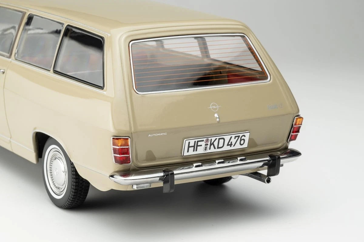 Touring Modelcars 1:18 Scale Diecast - 1972 Opel Kadett B Caravan, Beige - 18048101