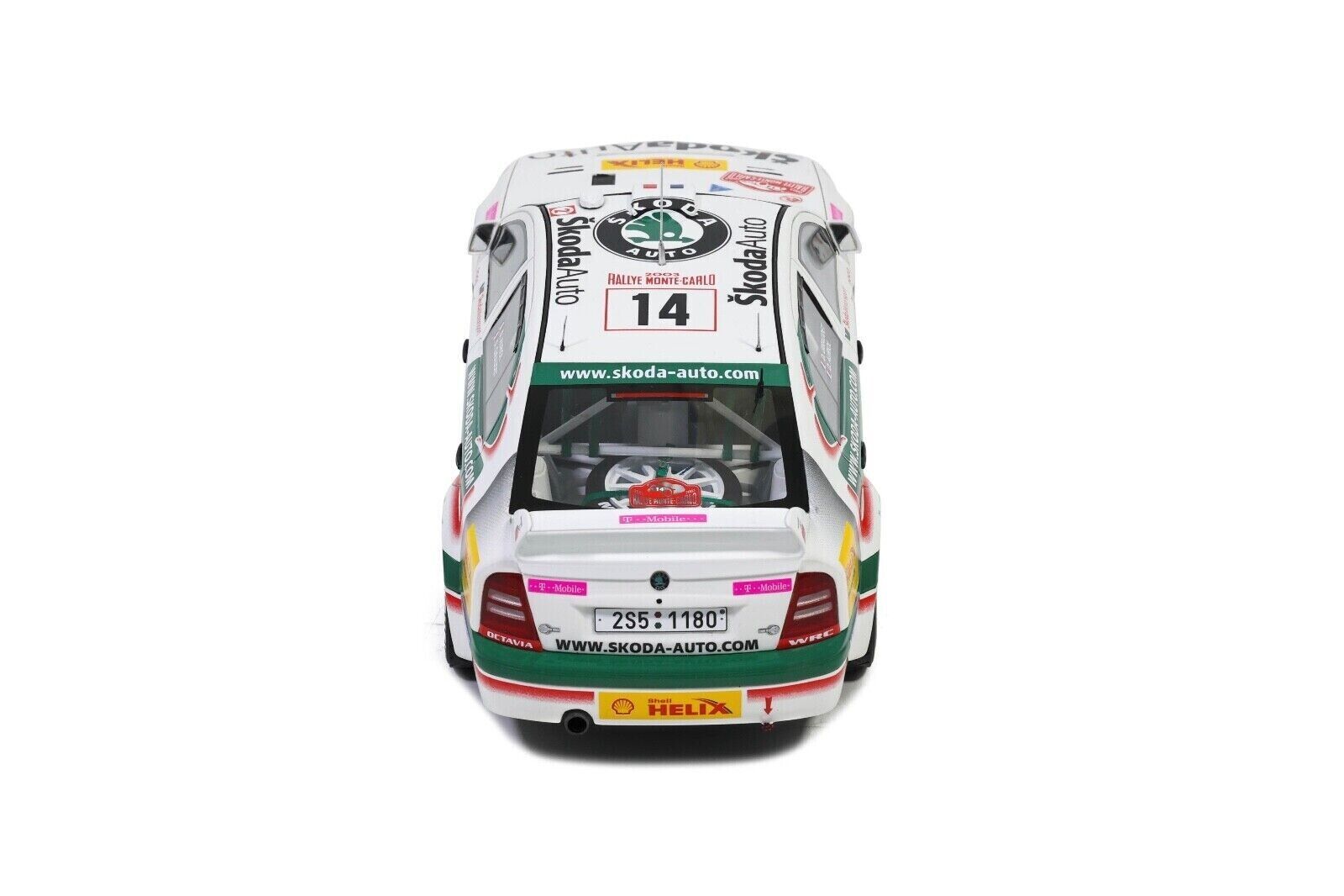 OTTO 1:18 Scale Resin Model - 2003 Skoda Octavia WRC D Auriol Rallye Monte Carlo (OT431)