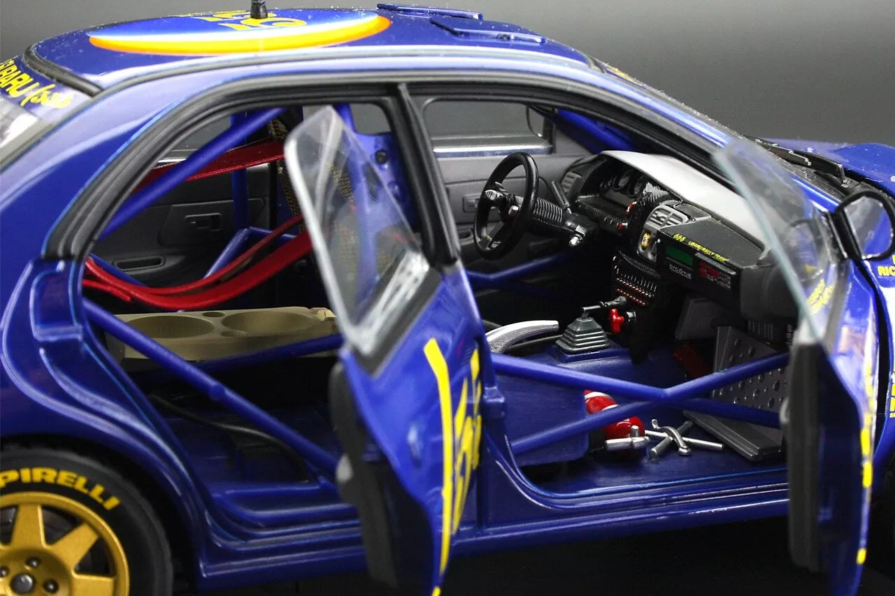 Sunstar 1:18 - Subaru Impreza 555 #6 R. Burns / R.Reid - 2nd 555 Hong Kong Beijing Rally 1994