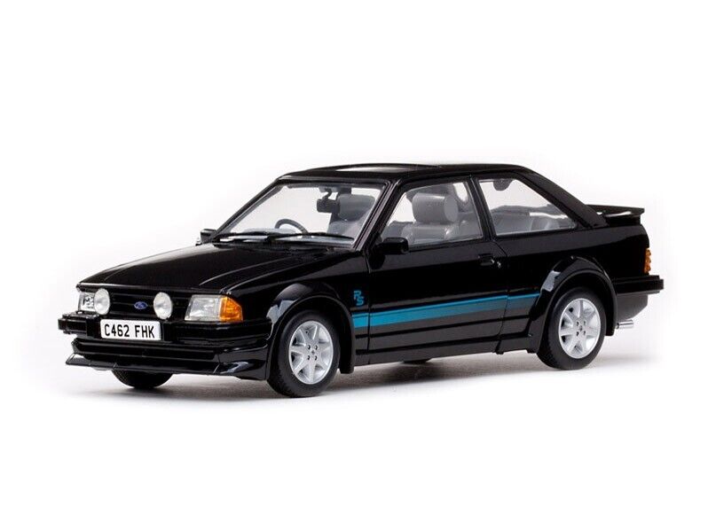 SUNSTAR 1:18 Scale Ford Escort Mk3 RS Turbo S1 in Black - RHD