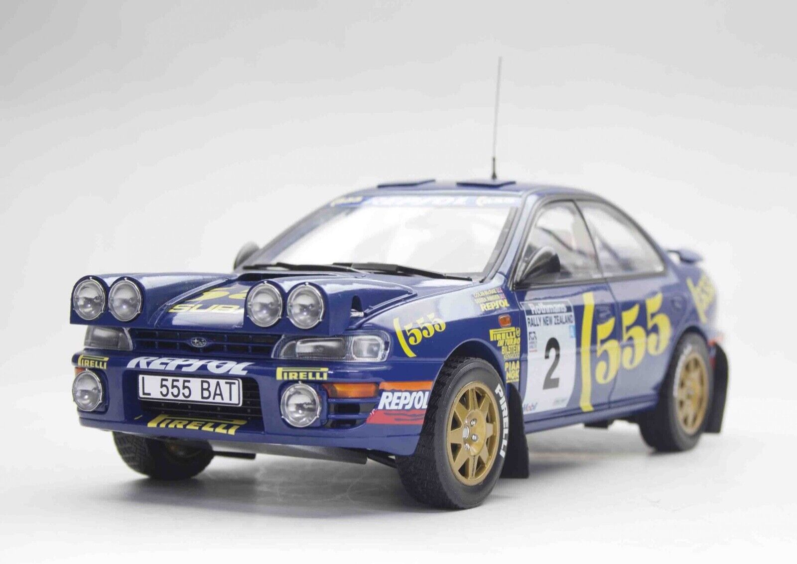 Sunstar 1:18 Subaru Impreza WRC Night Race 1st Rally New Zealand '94 Colin McRae