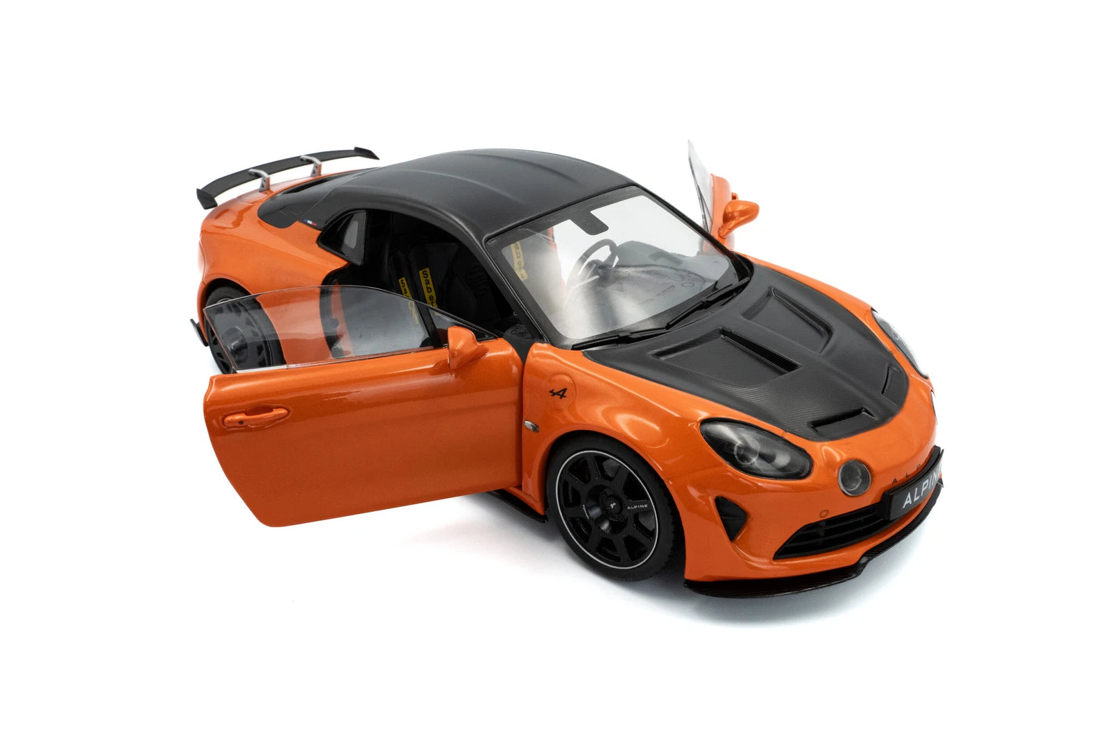Solido 1:18 Diecast - 2024 Alpine A110 Radicale, Orange Cobalt - S1801629