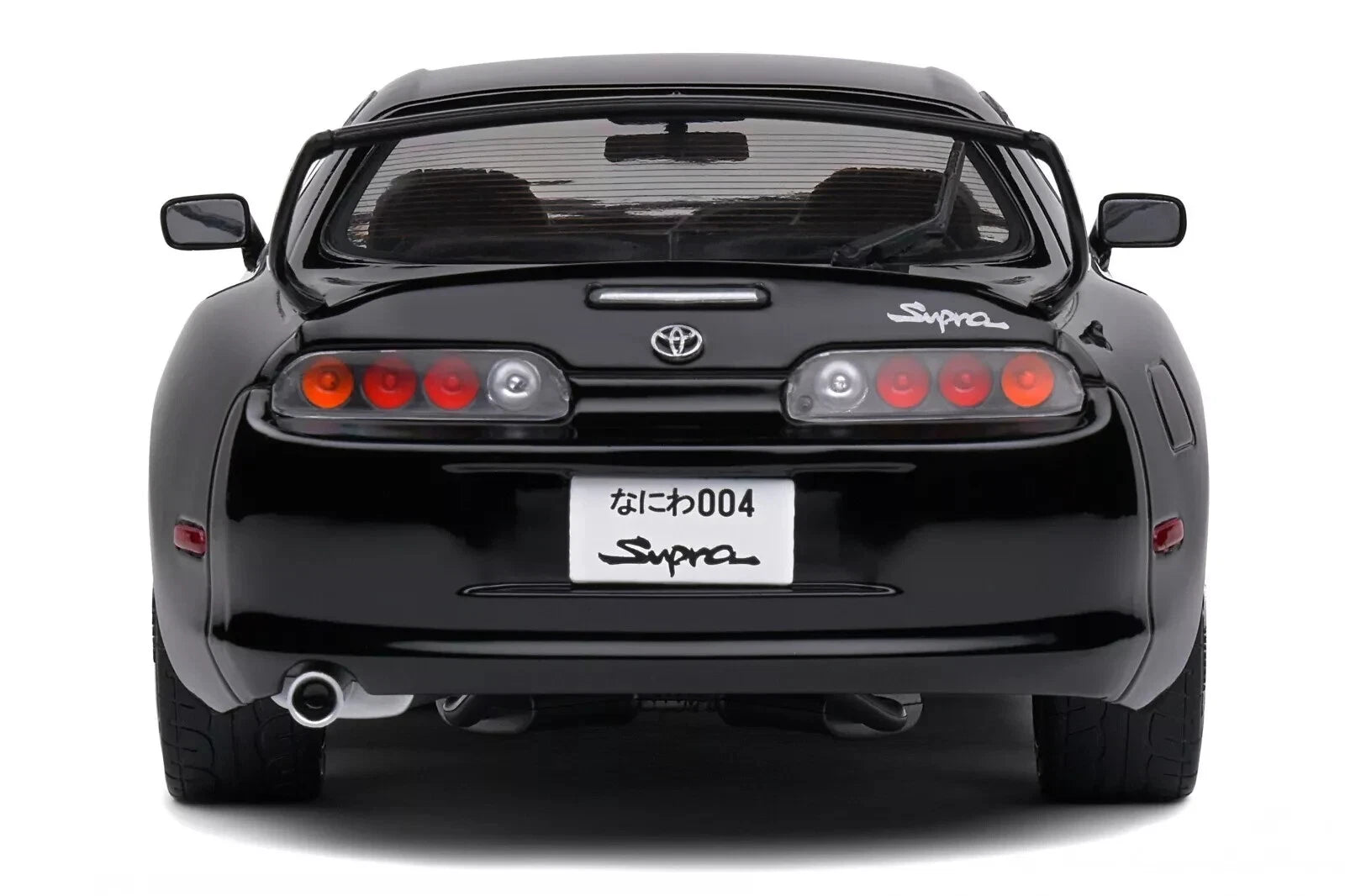 SOLIDO 1:18 Scale Diecast Model Car, 1993 Toyota Supra MK4 (A80) - Astral Black - S1807606