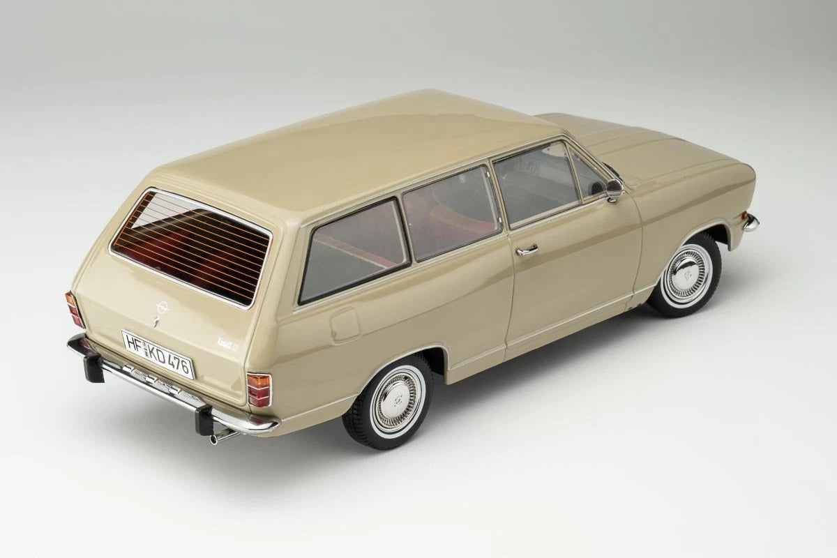 Touring Modelcars 1:18 Scale Diecast - 1972 Opel Kadett B Caravan, Beige - 18048101