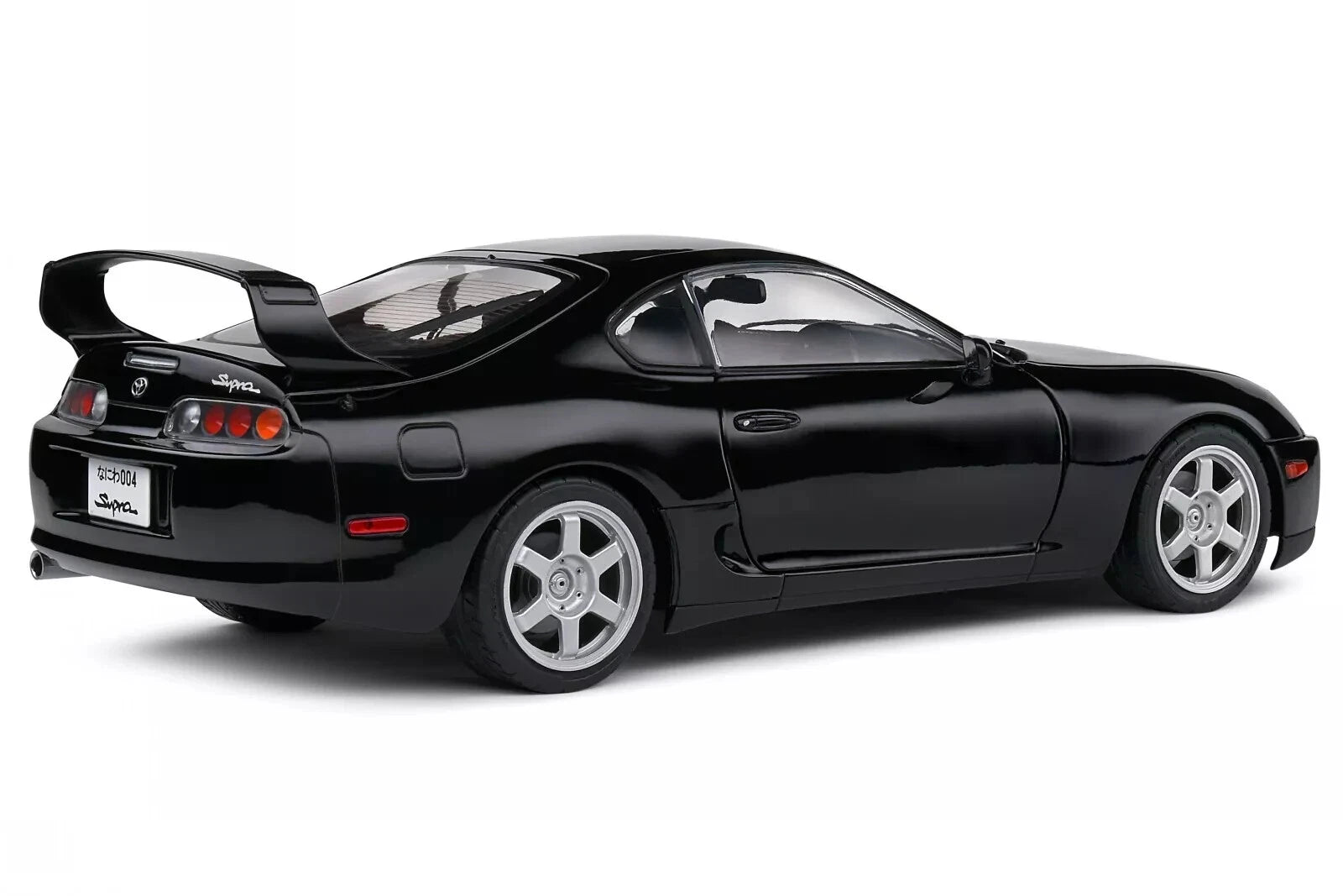SOLIDO 1:18 Scale Diecast Model Car, 1993 Toyota Supra MK4 (A80) - Astral Black - S1807606