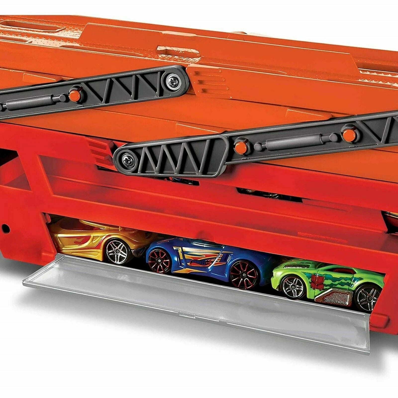 Hot Wheels Mega Hauler Car Transporter, Holds up to 50 Cars - GHR48