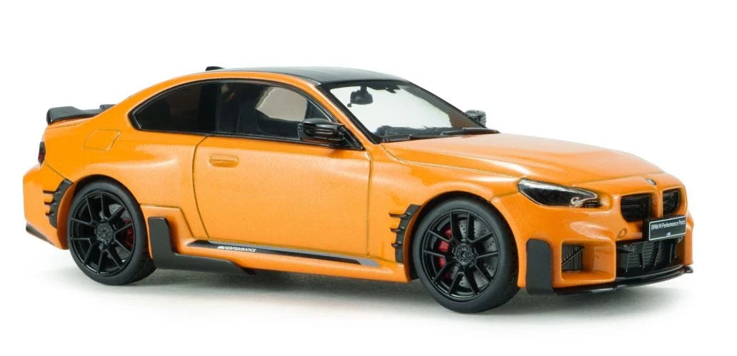 Solido 1:43 Diecast - 2024 BMW M2 M-Performance Parts (G87), Papaya Orange - S4314605