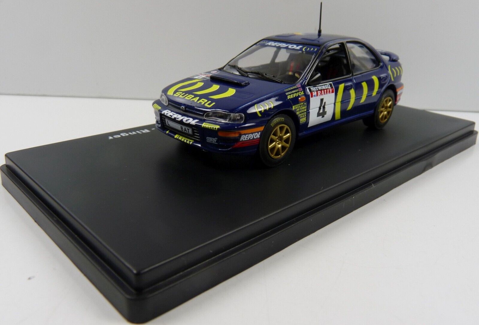 MAG 1:43 Scale Diecast Car Colin McRae Subaru Impreza Winner Network Q Rally 95