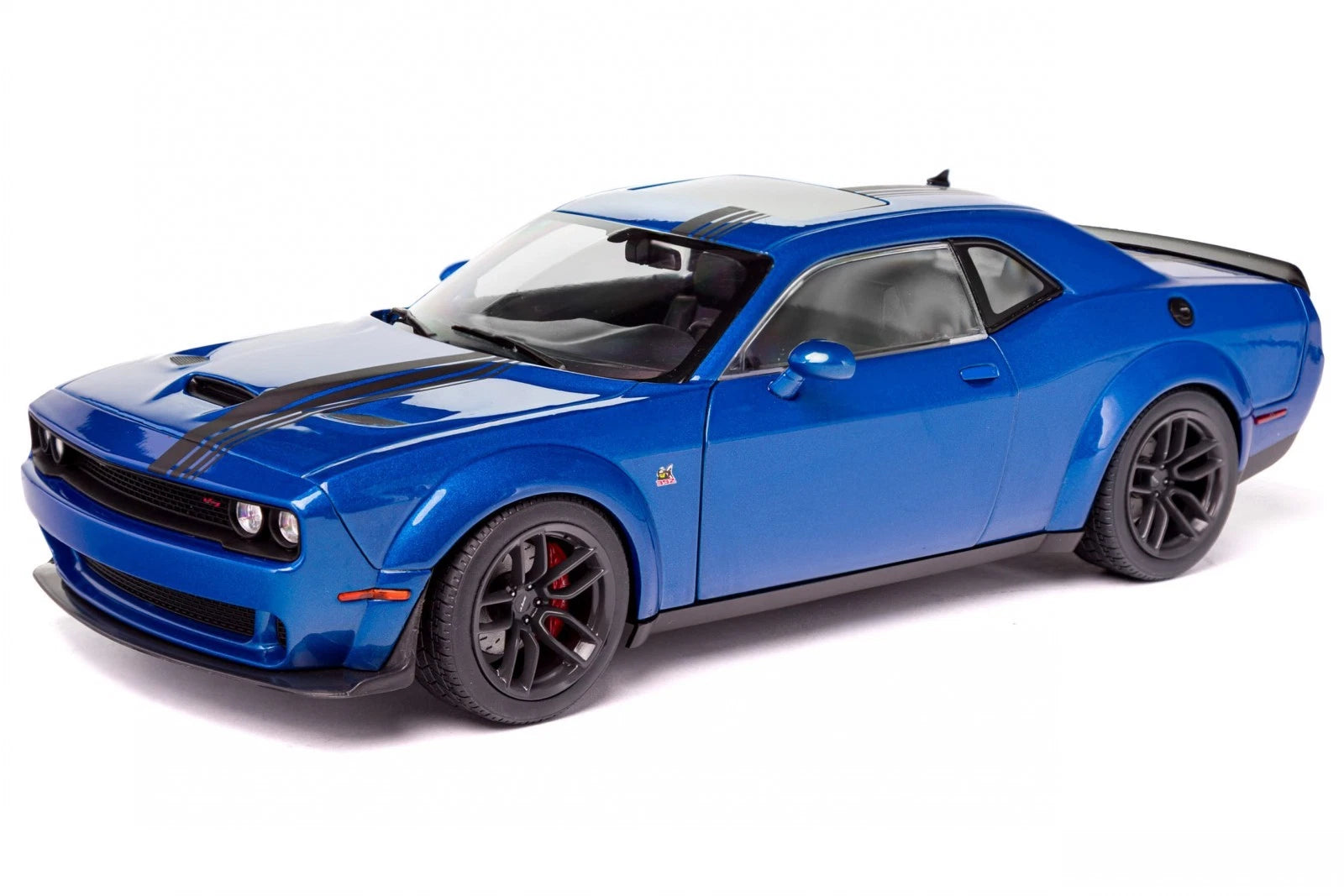 Solido 1:18 Diecast, Dodge Challenger R/T Scat Pack Widebody 2023, Electric Blue Pearl - S1805710