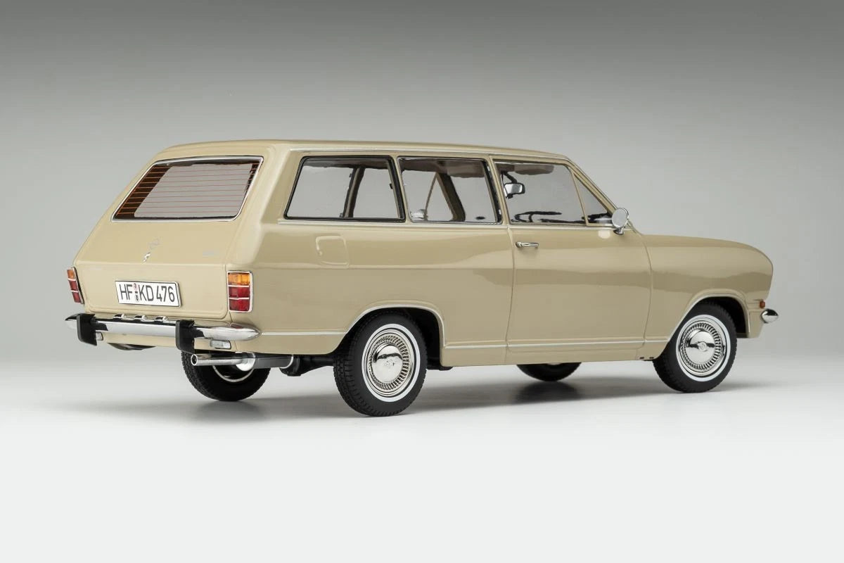 Touring Modelcars 1:18 Scale Diecast - 1972 Opel Kadett B Caravan, Beige - 18048101