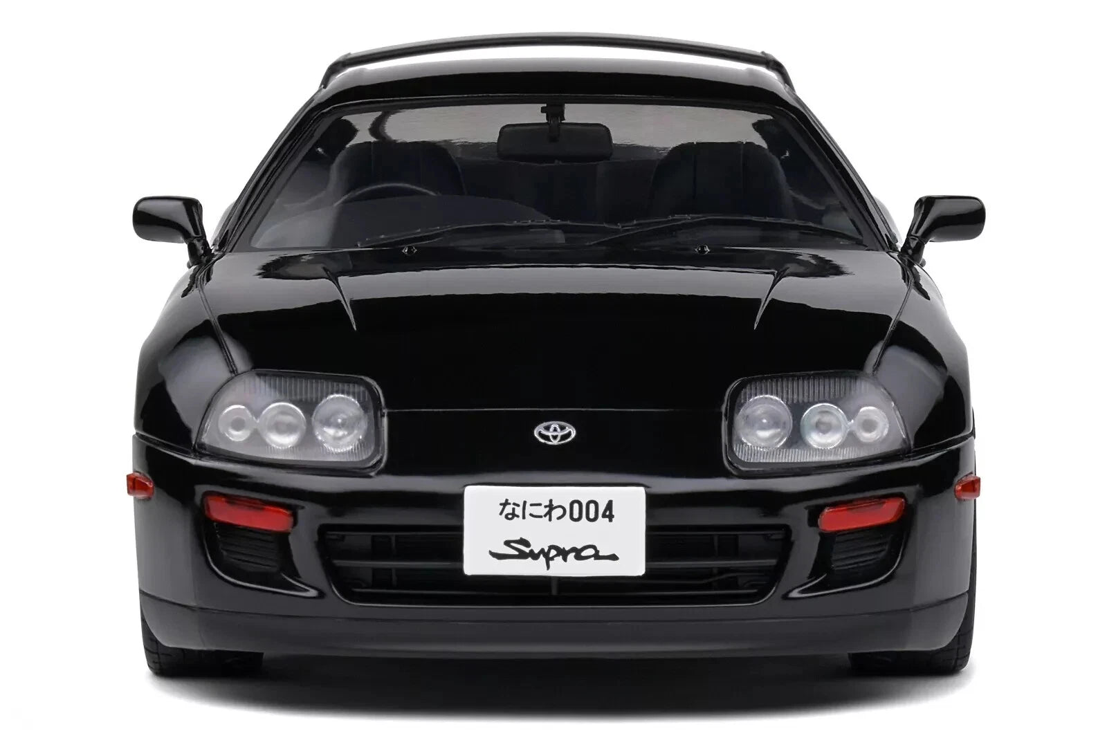 SOLIDO 1:18 Scale Diecast Model Car, 1993 Toyota Supra MK4 (A80) - Astral Black - S1807606