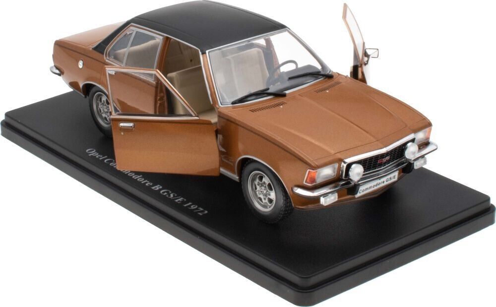 MAG 1:24 Scale Diecast Car - 1972 Opel Commodore B GS/E in Bronze/Brown