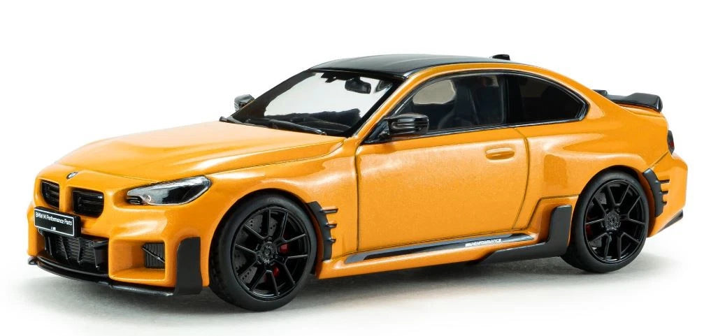 Solido 1:43 Diecast - 2024 BMW M2 M-Performance Parts (G87), Papaya Orange - S4314605