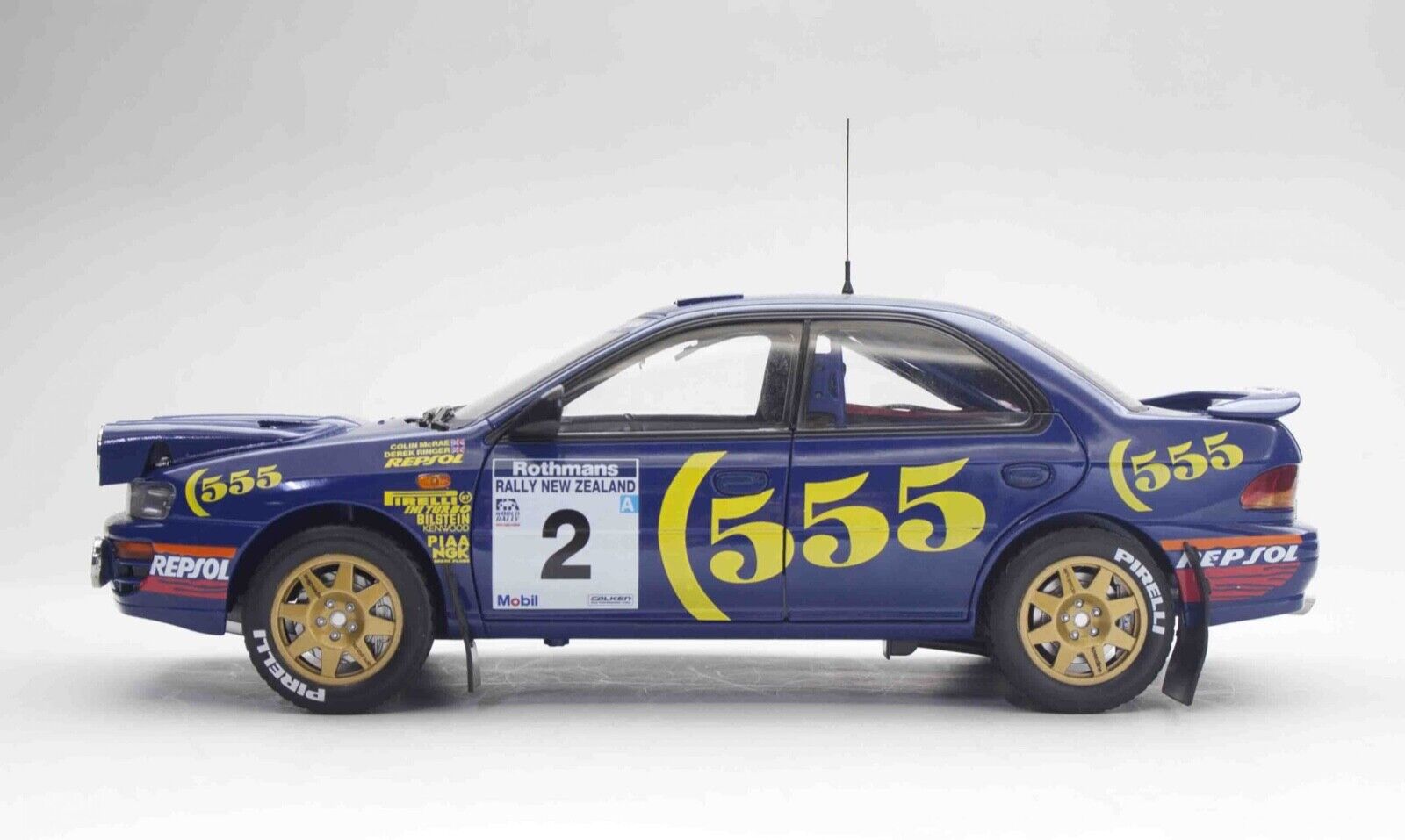 Sunstar 1:18 Subaru Impreza WRC Night Race 1st Rally New Zealand '94 Colin McRae