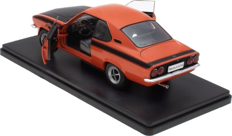 MAG 1:24 Scale Diecast Car - 1974 Opel Manta A GT/E in Orange/Black