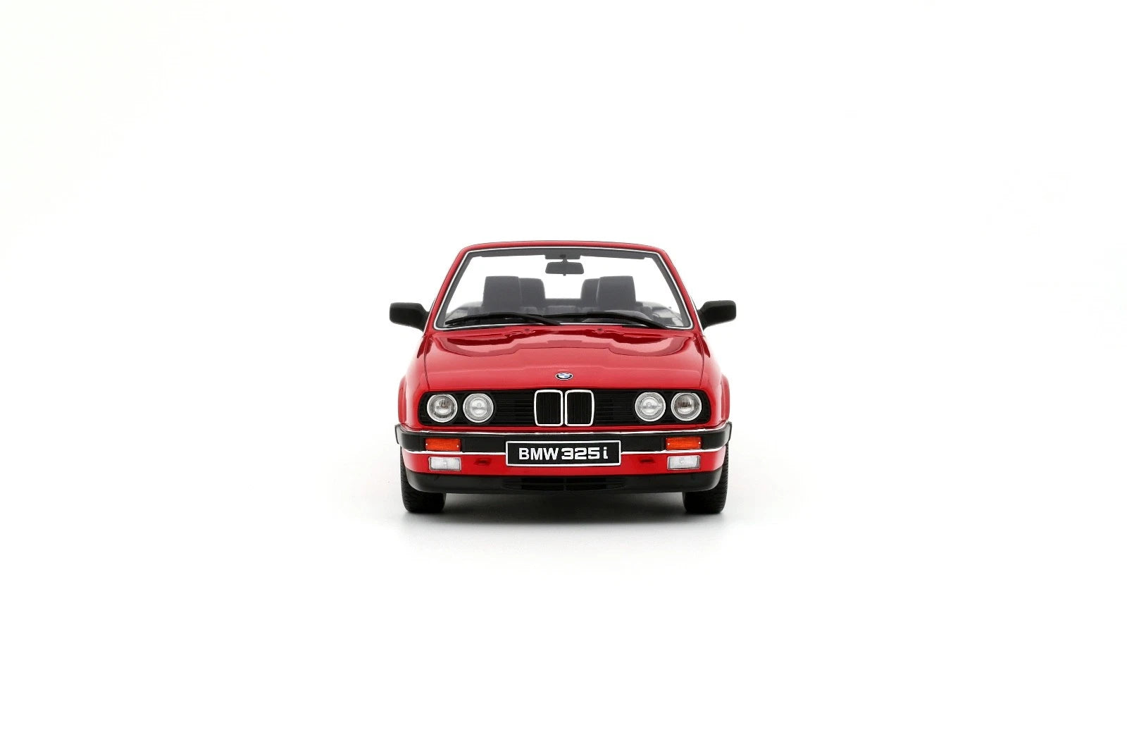 OTTO 1:18 Scale Resin Model Car - 1986 BMW E30 325i Convertible, Red - OT1194