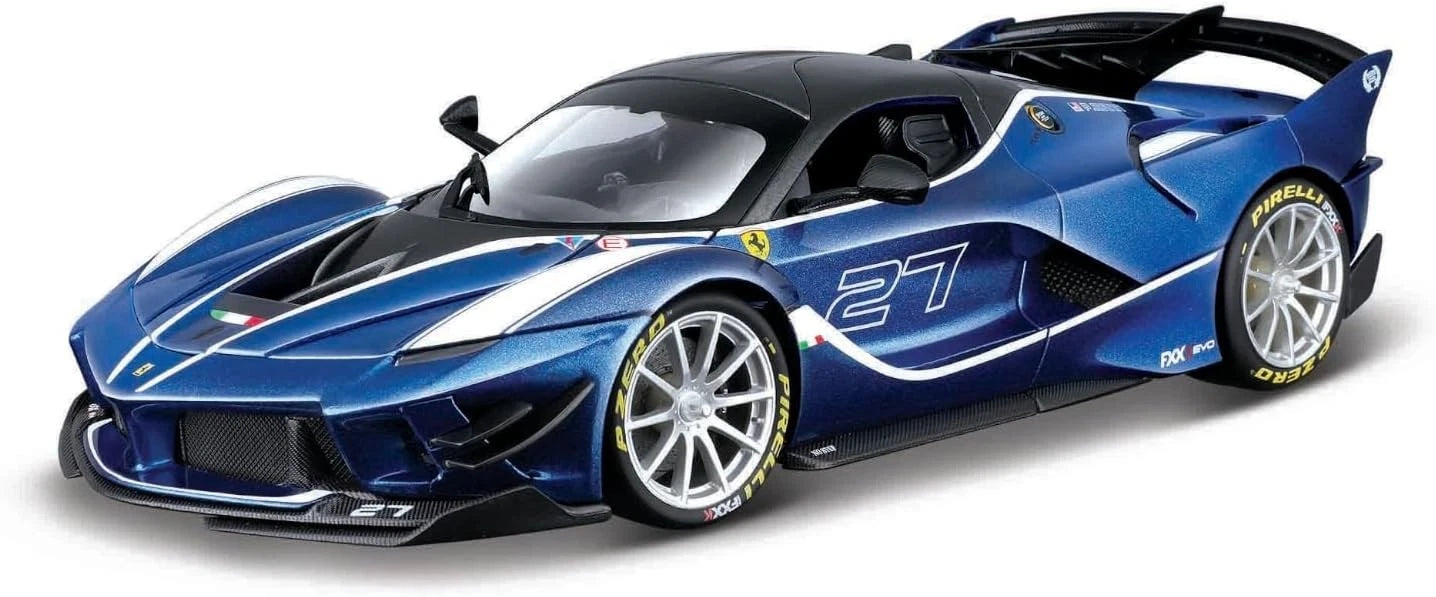 MAISTO 1:18 Diecast Scale - Ferrari FXX X in Blue