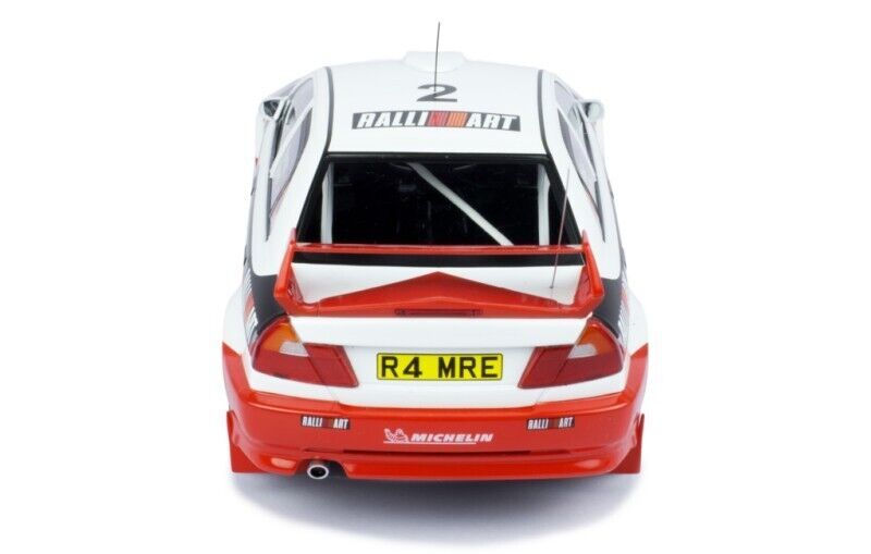 IXO 1:18 Mitsubishi Lancer RS Evolution V #2 R.Burns-R.Reid WINNER RAC Rally 1998