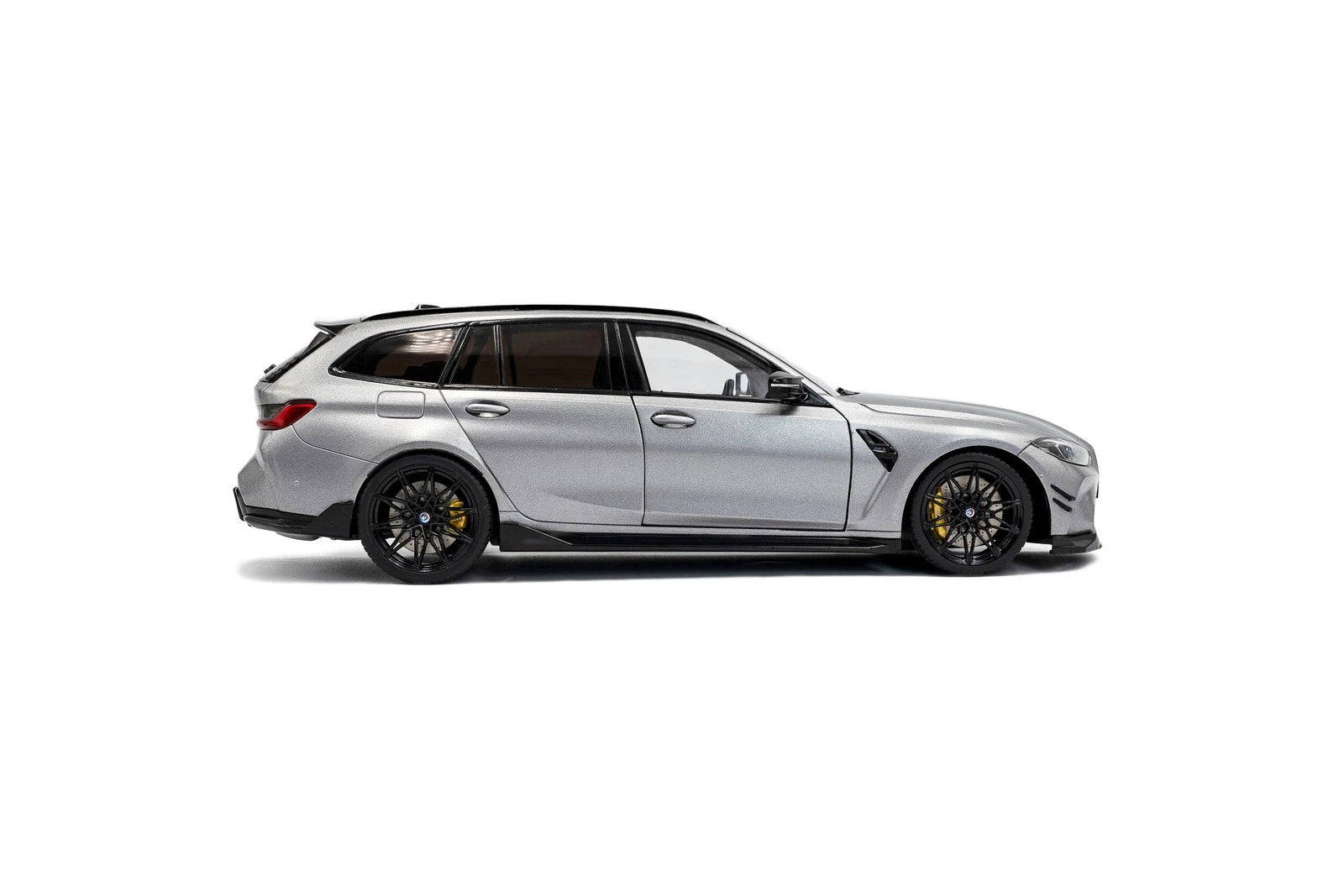 SOLIDO 1:18 Scale - 2024 BMW M3 (G81) Touring w/Performance Parts, Frozen Pure Grey Metallic - S1813702