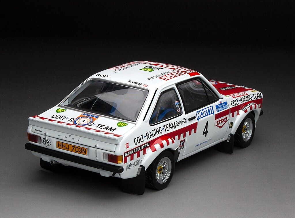 SUNSTAR 1:18 Scale Ford Escort Mk2 RS1800 #4 1/18 T.Makinen 3rd 1975 1000 Lakes - 4856