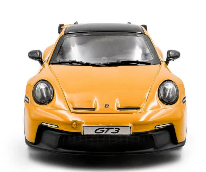 SOLIDO 1:43 Scale - 2023 PORSCHE 911 (992) GT3, Yellow - S4312504