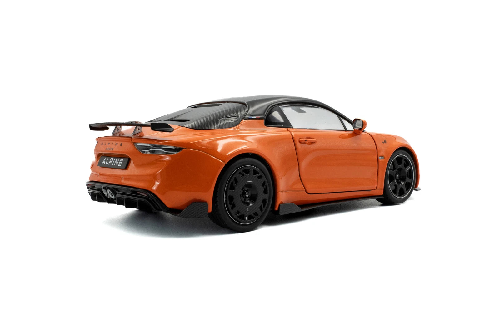 Solido 1:18 Diecast - 2024 Alpine A110 Radicale, Orange Cobalt - S1801629