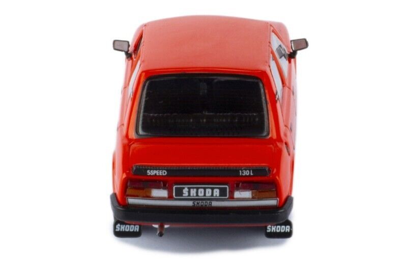 IXO 1:43 Scale Diecast Model Car - 1988 Skoda 130 L in Red