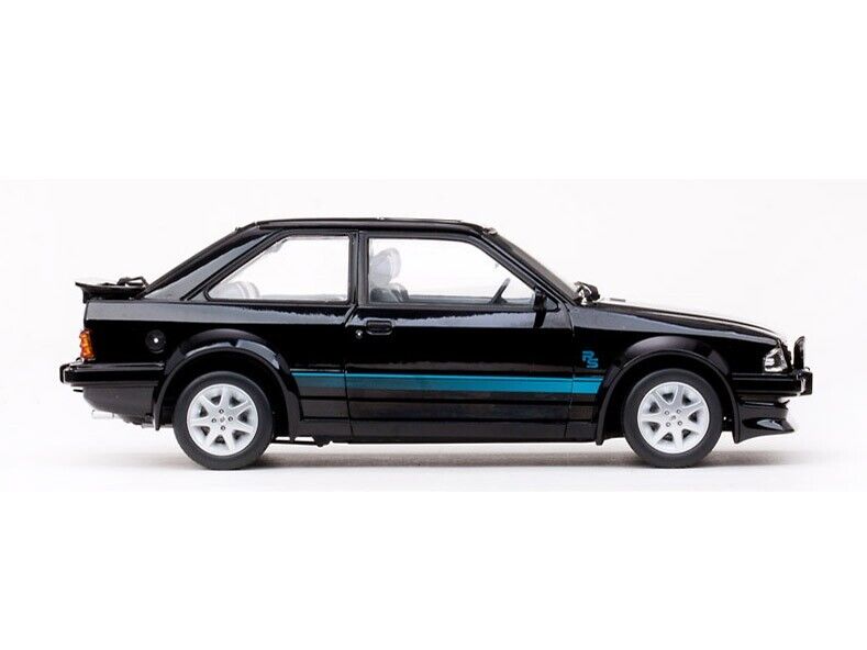 SUNSTAR 1:18 Scale Ford Escort Mk3 RS Turbo S1 in Black - RHD