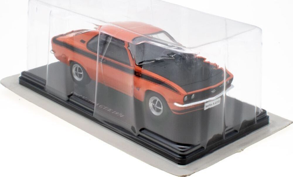 MAG 1:24 Scale Diecast Car - 1974 Opel Manta A GT/E in Orange/Black