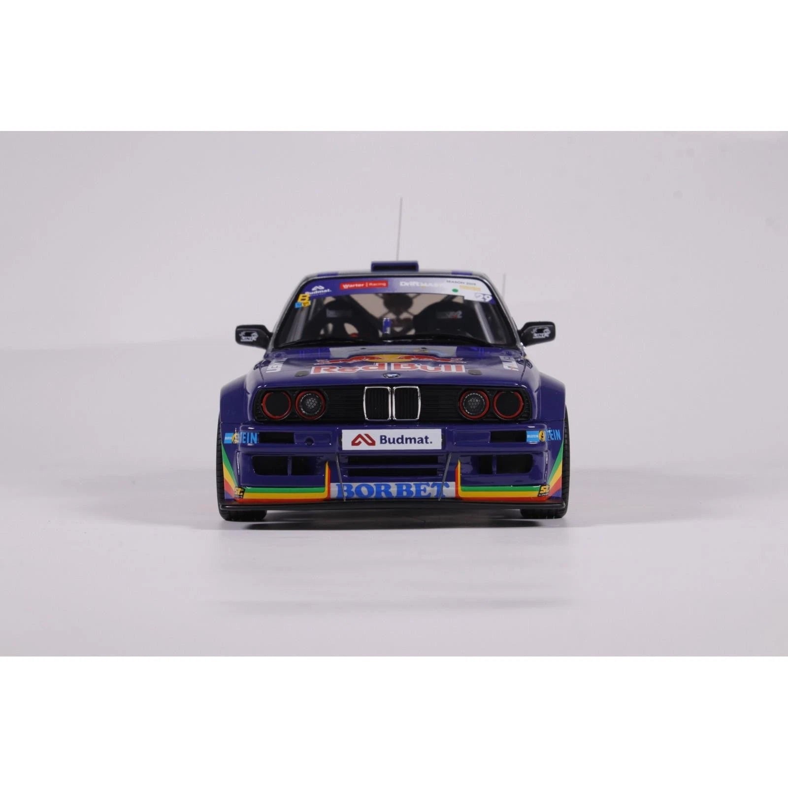 OTTO 1:18 Scale Resin Model Car - 2023 E30 V8 Drift, Blue/Silver - OT486