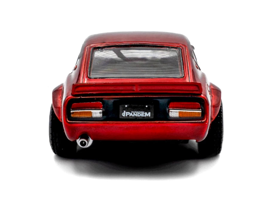 SOLIDO 1:43 Scale - 1973 Datsun Pandem 240Z Rocket Bunny, Mirror Red - S4316302