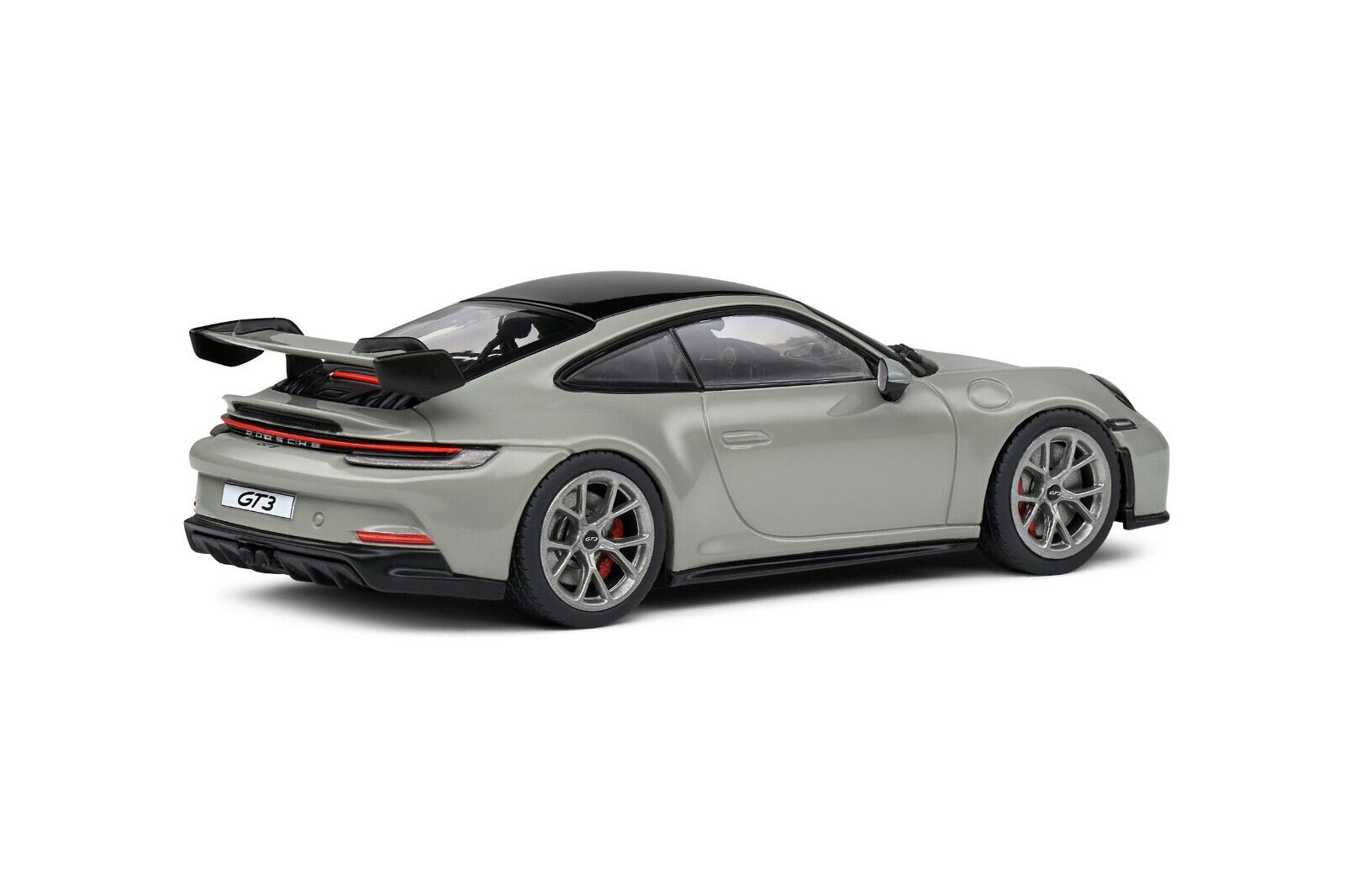 SOLIDO 1:43 Scale Diecast Model Car, PORSCHE 992 GT3 – CHALK GREY