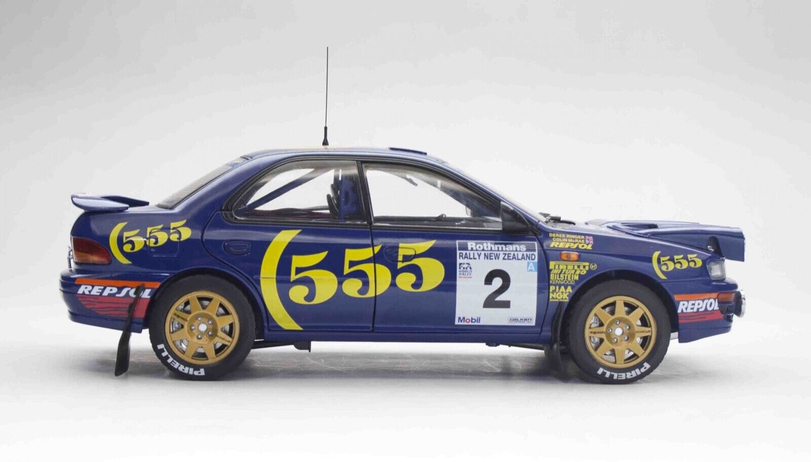 Sunstar 1:18 Subaru Impreza WRC Night Race 1st Rally New Zealand '94 Colin McRae